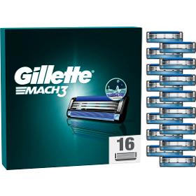 Gillette Mach3 náhradné hlavice 16 ks