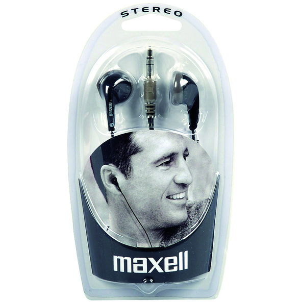 MAXELL slúchadlá BLACK 303499 EB-98