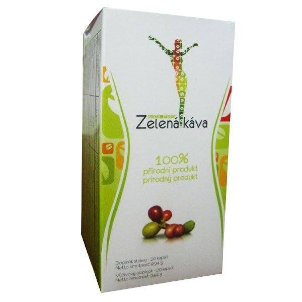 E-shop Zelená káva STRONG NATURE® 20 cps