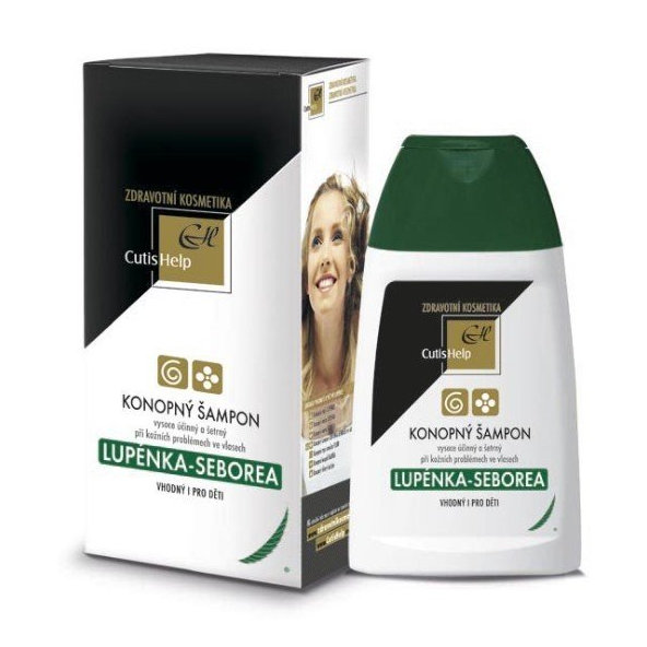CutisHelp konopný šampón LUPIENKA-SEBOREA 200ml