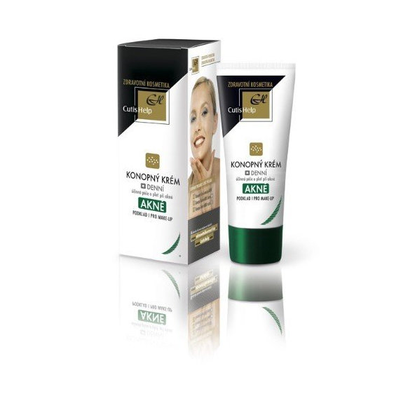CutisHelp konopný krém AKNÉ denný 30ml