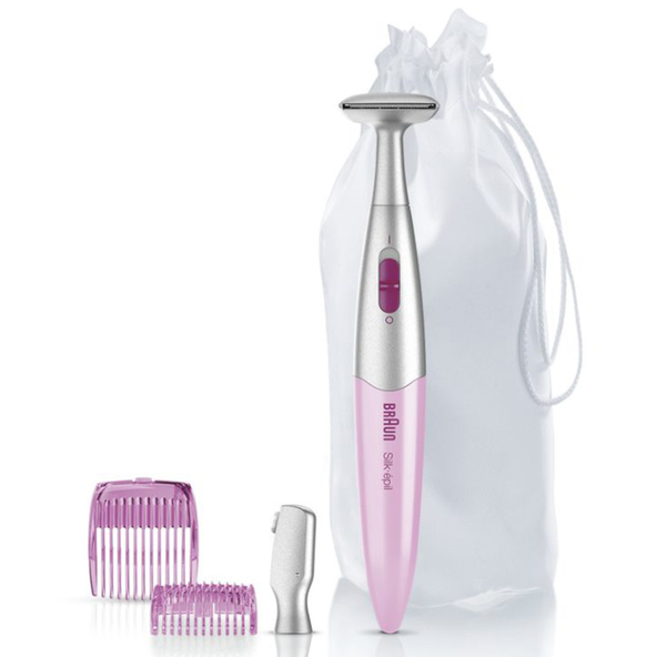 BRAUN Pink dámsky strihač FG 1100