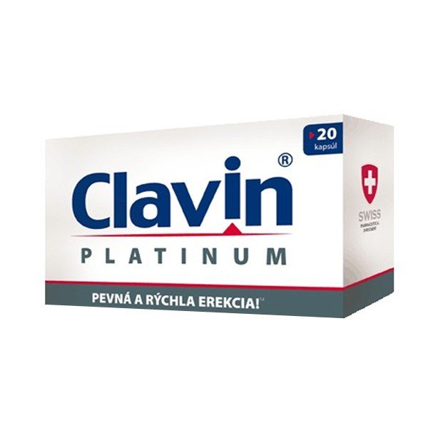 E-shop Clavin platinum na podporu erekcie 20 tabliet