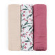 PETITE & MARS Sada plienok Moussy Pink Meadow 68 x 68 cm 3 ks