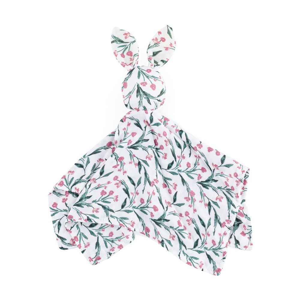 PETITE&MARS Maznáčik bambusový Hugo Pink Meadow 0m+