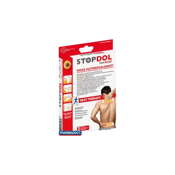 STOPDOL Samohrejivá náplasť 2ks 9x29cm