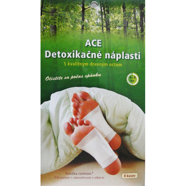 ACE Detoxikačné náplasti, 8 ks