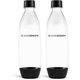 SODASTREAM Fľaša fuse 2x1l black DW-safe