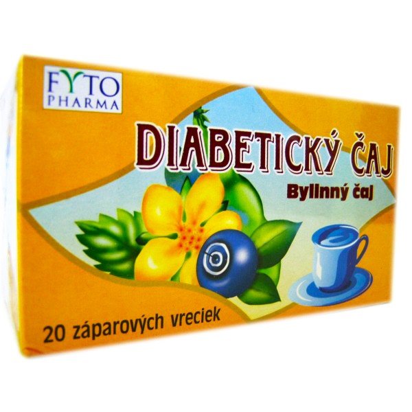 E-shop FYTOPHARMA Diabetický bylinný čaj 20 x 1 g