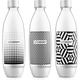 SODASTREAM Fľaša FUSE TRIPACK 1l / B&W