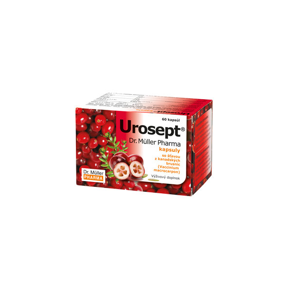 Dr. Müller UROSEPT na močové cesty 60 kapsuly