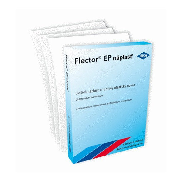 Flector EP náplasť proti bolesti a zápalom 5 ks