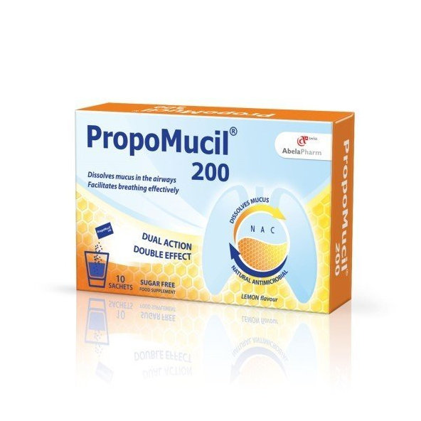PropoMucil 200, vrecúška 10 ks