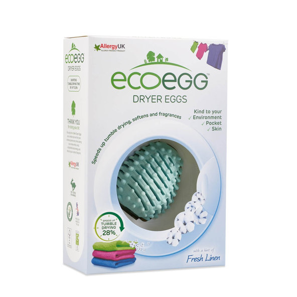 Ecoegg vajíčko do sušičky 2ks, vôňa sviežej bavlny