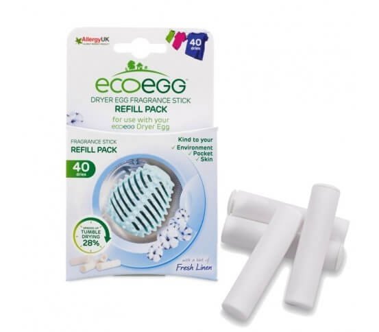 E-shop Ecoegg náplň do vajíčka do sušičky, vôňa sviežej bavlny
