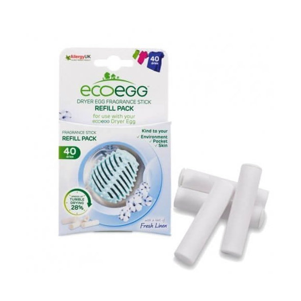 Ecoegg náplň do vajíčka do sušičky, vôňa sviežej bavlny