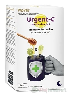 E-shop Pro-Ven Urgent-C Immune Intensive Night-time, 7ks