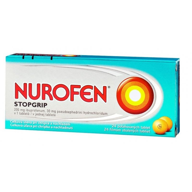 E-shop NUROFEN STOPGRIP 200 mg 24 tbl