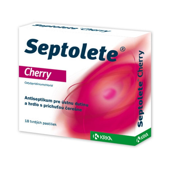 Septolete Cherry 18 pastiliek