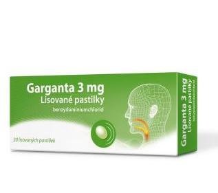 E-shop Garganta 3 mg 20 pastiliek