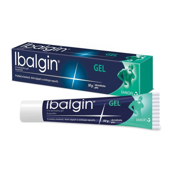 Ibalgin gél na bolesť a zápal 50 g
