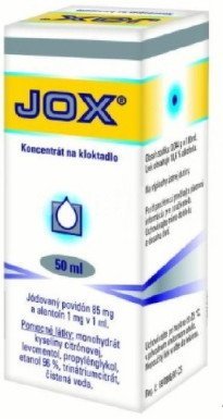 E-shop JOX na dezinfekciu ústnej dutiny, na bolesť hrdla 50 ml