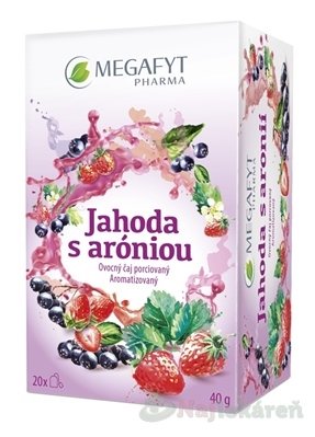 E-shop MEGAFYT Jahoda s aróniou, 20x2 g