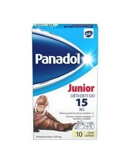 E-shop Panadol Junior čapiky pre deti nad 15kg 10x250 mg