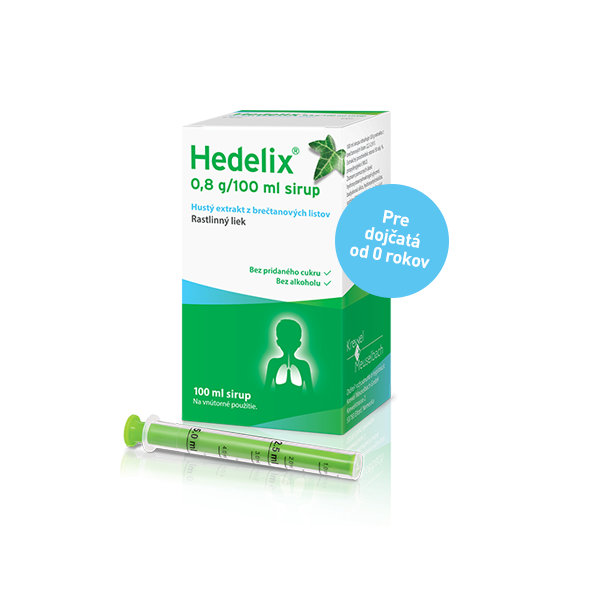 Hedelix sirup na vykašliavanie 100 ml