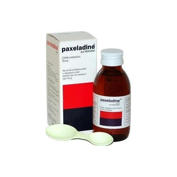PAXELADINE 0,2%SIRUP na suchý kašeľ 125 ml