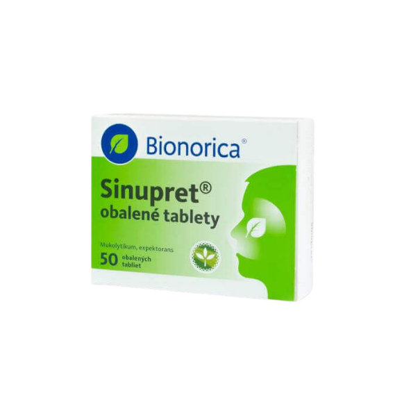Sinupret na kašeľ 50 tbl