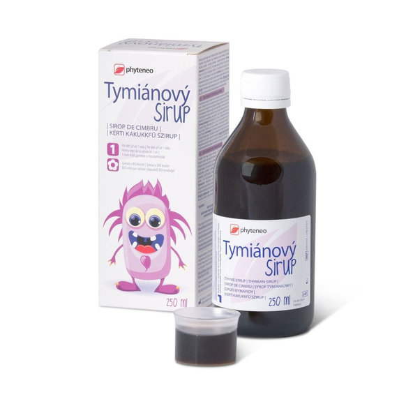 Phyteneo Tymiánový sirup na horné dýchacie cesty 250 ml