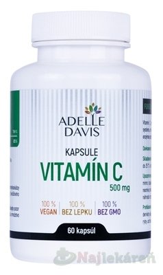 E-shop ADELLE DAVIS VITAMÍN C 500 mg 60 kapsúl