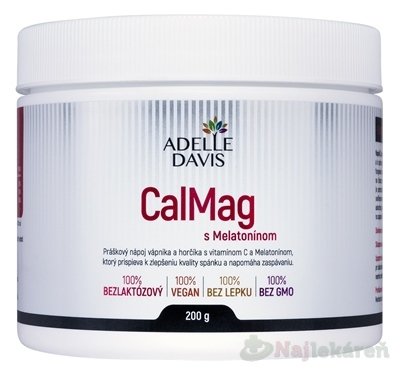E-shop ADELLE DAVIS CalMag s Melatonínom 200 g