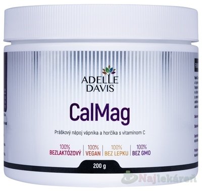 E-shop ADELLE DAVIS CalMag s Vitamínom C 200 g
