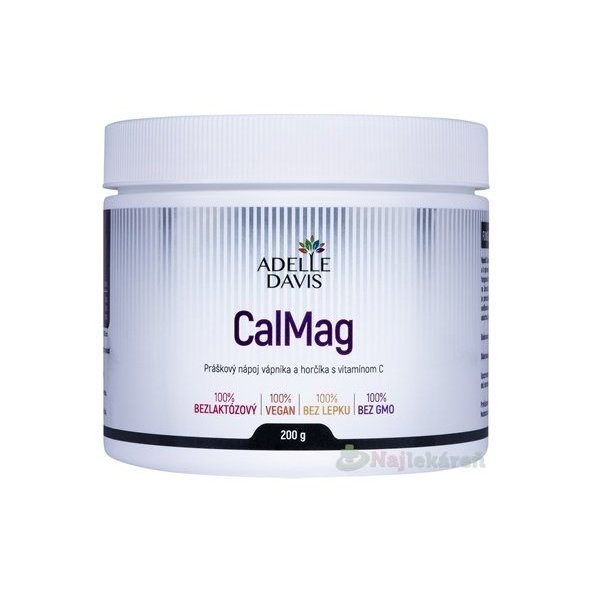 ADELLE DAVIS CalMag s Vitamínom C 200 g