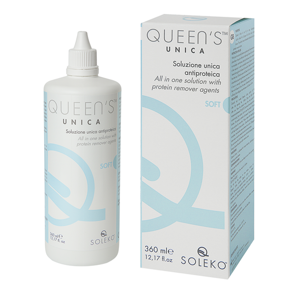 QUEEN'S UNICA roztok na šošovky 360ml