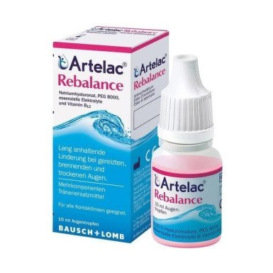 E-shop Artelac Rebalance očné kvapky na zvlhčenie 10 ml