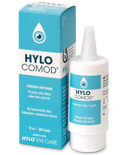 E-shop HYLO COMOD očné kvapky na zvlhčenie 10 ml