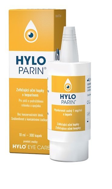 E-shop HYLO-PARIN očné kvapky na zvlhčenie 10 ml