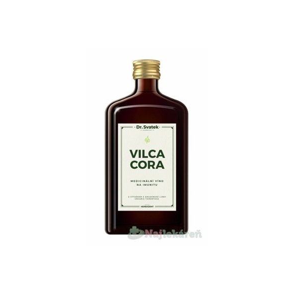 Dr.Svatek VILCACORA sladové víno na imunitu, 500ml