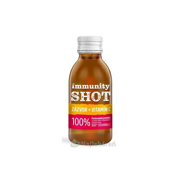 Leros Immunity SHOT ZÁZVOR+VITAMÍN C, 150ml