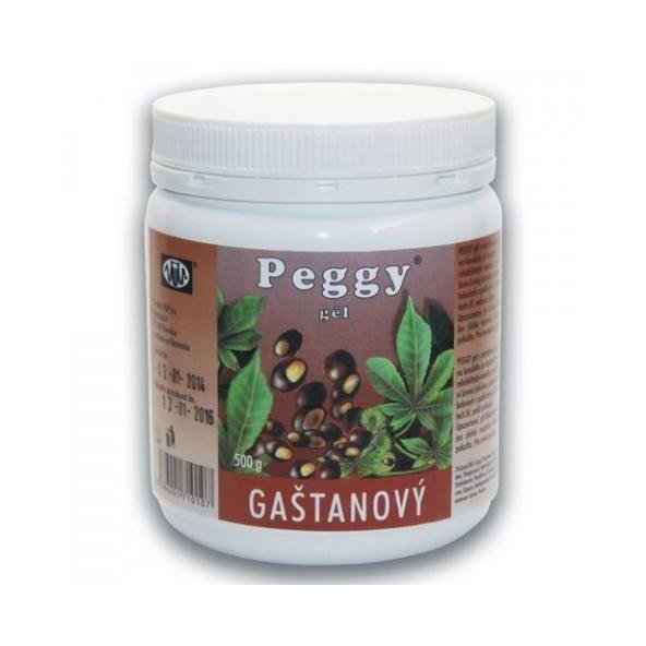 Peggy gél Gaštanový zlepšenie cirkulácie krvi 500 g