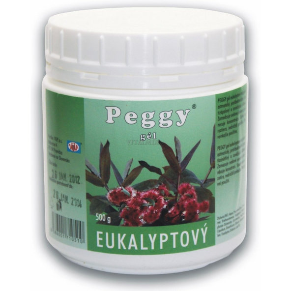 PEGGY GÉL eukalyptový natieranie svalov a hrudníka 500 g