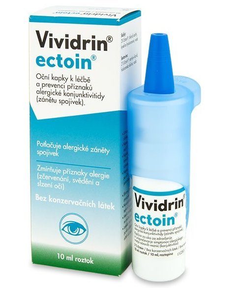 E-shop Vividrin ectoin očné kvapky 10 ml