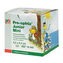 PRO-OPHTA JUNIOR MINI očné krytie 5ks