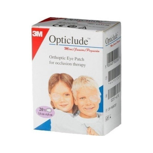 3M Opticlude Standard Mini Očná náplasť 5x6cm 20 kusov