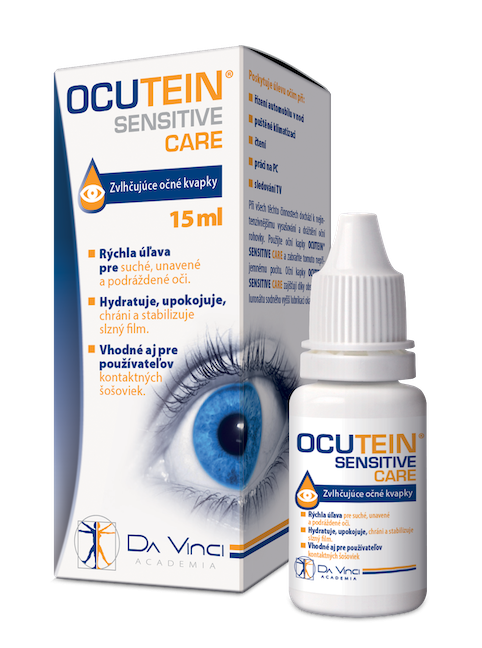 E-shop OCUTEIN SENSITIVE CARE - DA VINCI očné kvapky 15ml