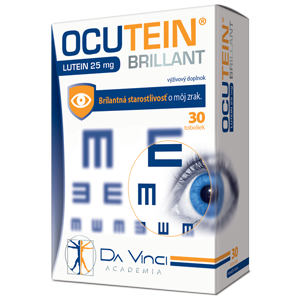 E-shop OCUTEIN BRILLANT Luteín 25 mg - DA VINCI 30 kapsúl