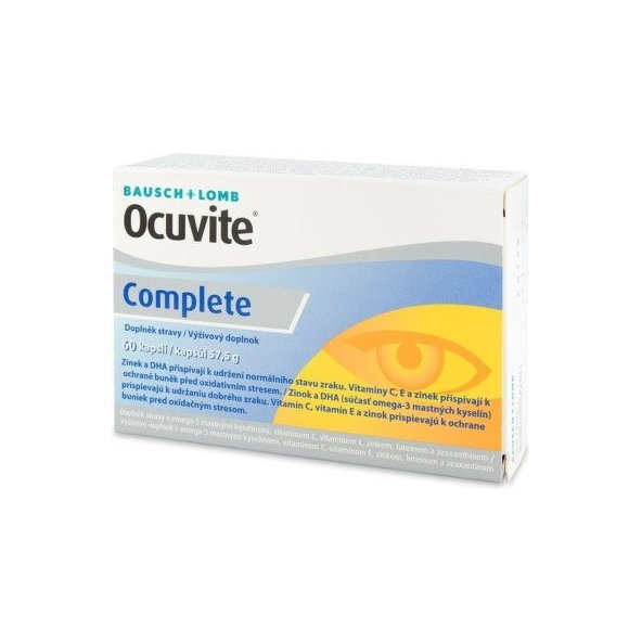 Ocuvite COMPLETE vitamíny na oči 60 tabliet